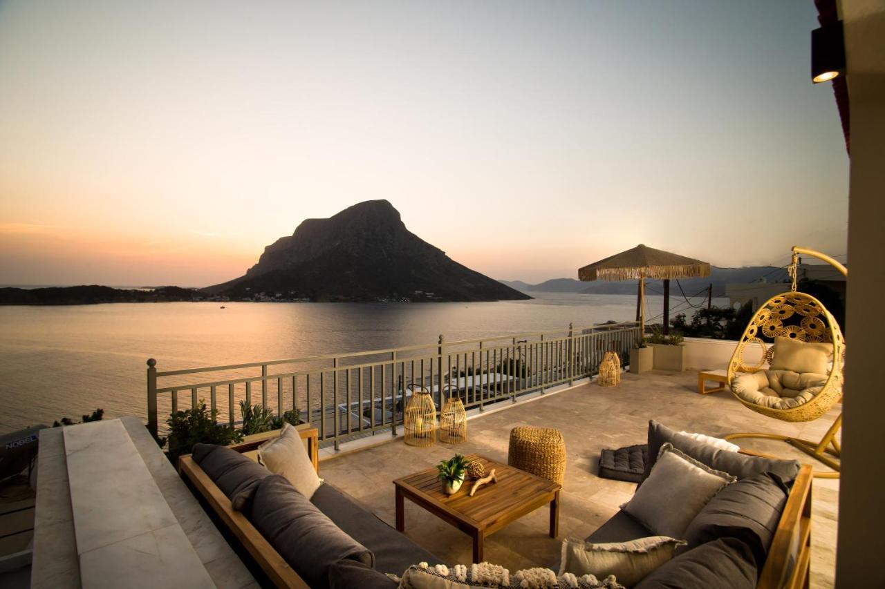 Horizon Hotel Kalymnos Myrties Exterior foto